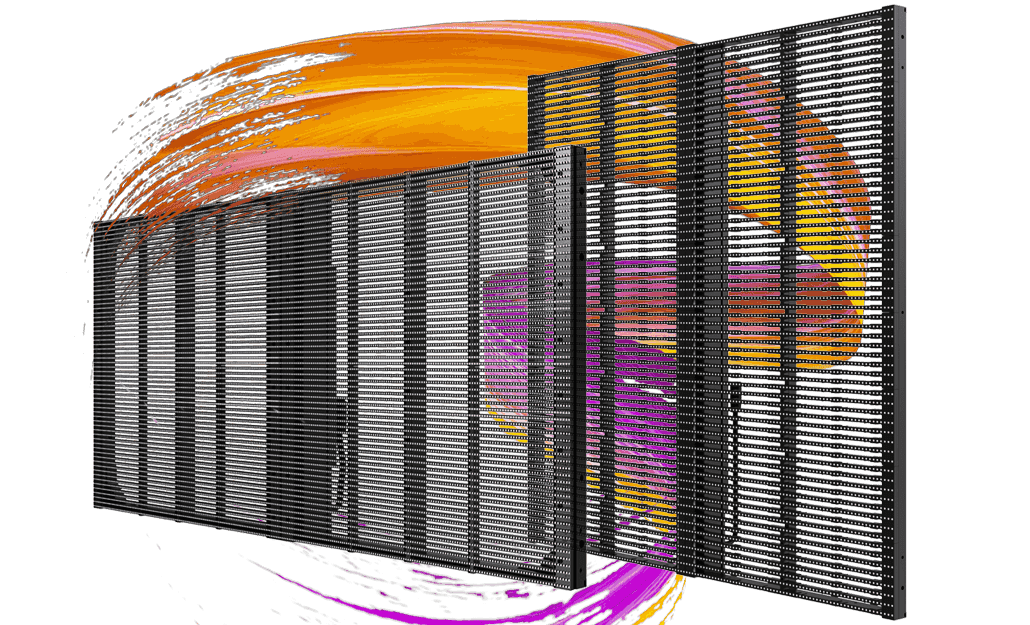 outdoor transparent LED grid | ATRO series | AuroLED